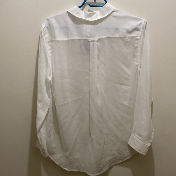 Aritzia Wilfred Free Daphne White Button Up - Picture 4 of 4